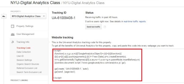 Google Analytics tracking-code