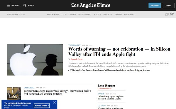 la times