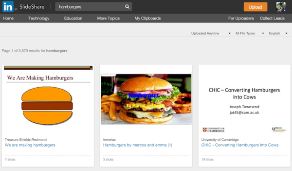 hamburgers-on-SlideShare-поисковых-систем