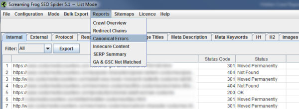 hidden-reports-canonical-errors