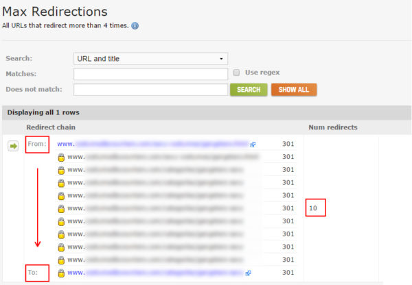 hidden-reports-dc-max-redirections